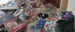 ניקיון דירה בתל אביב עמוסה פסולת עד אפס מקום