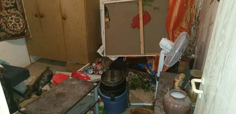 תמונה הממחישה פינוי בית בכפר יונה אחרי פטירה וניקיון בסיום